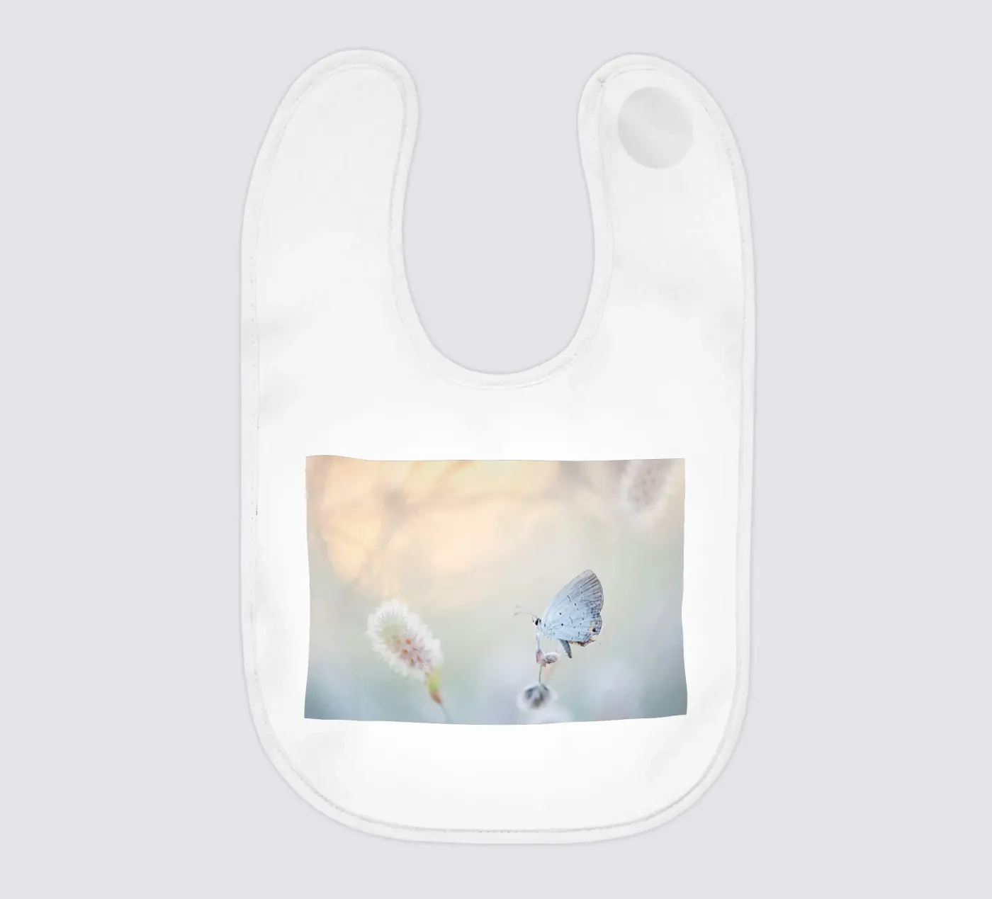 butterfly soft focus bavoir de Earthly Visions