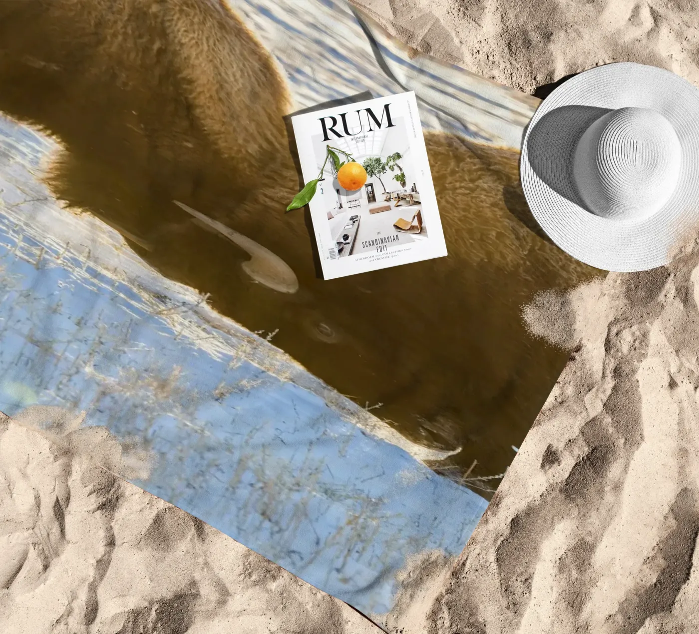 animale bisonte telo mare da Earthly Visions