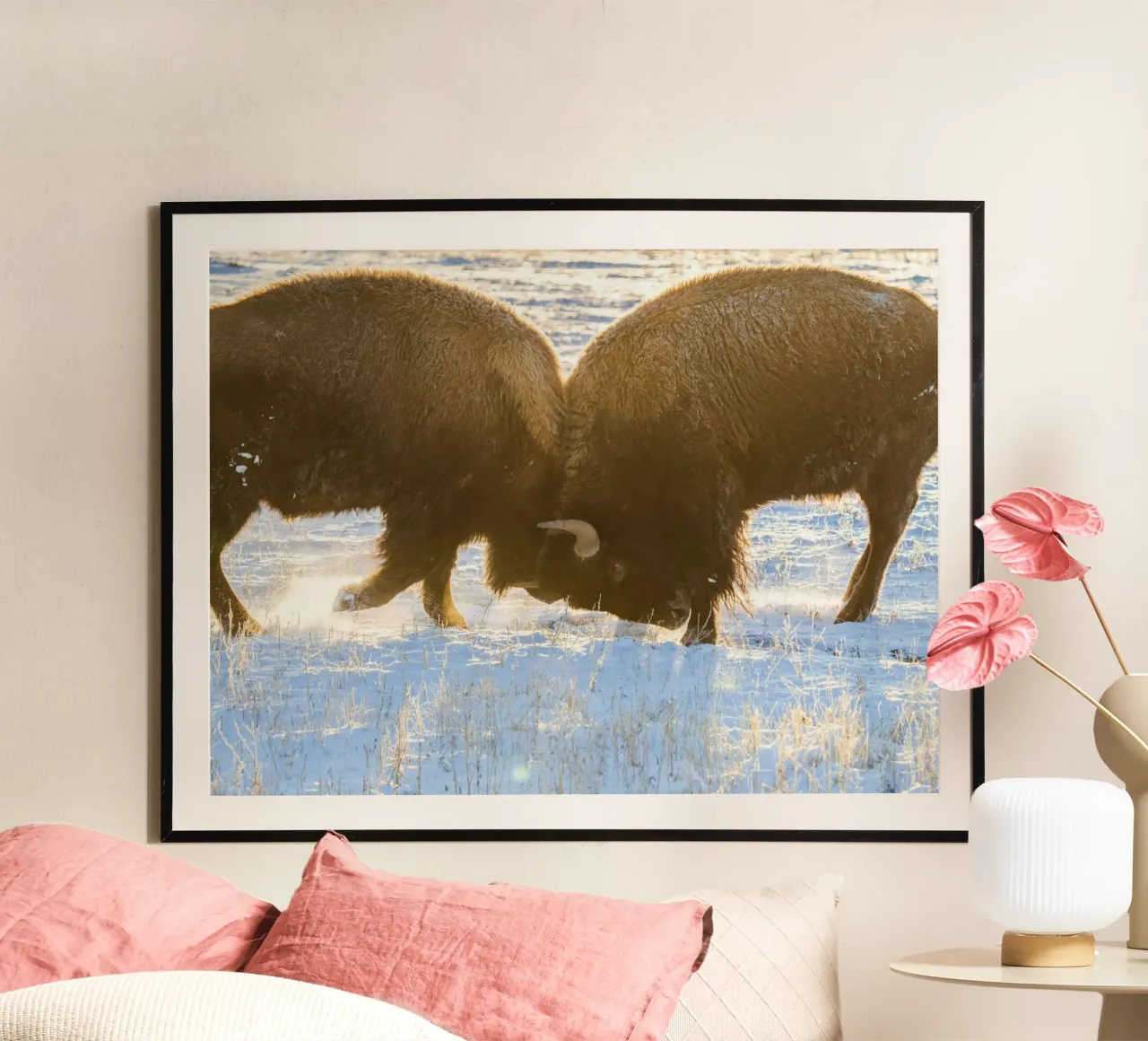 animale bisonte poster da Earthly Visions