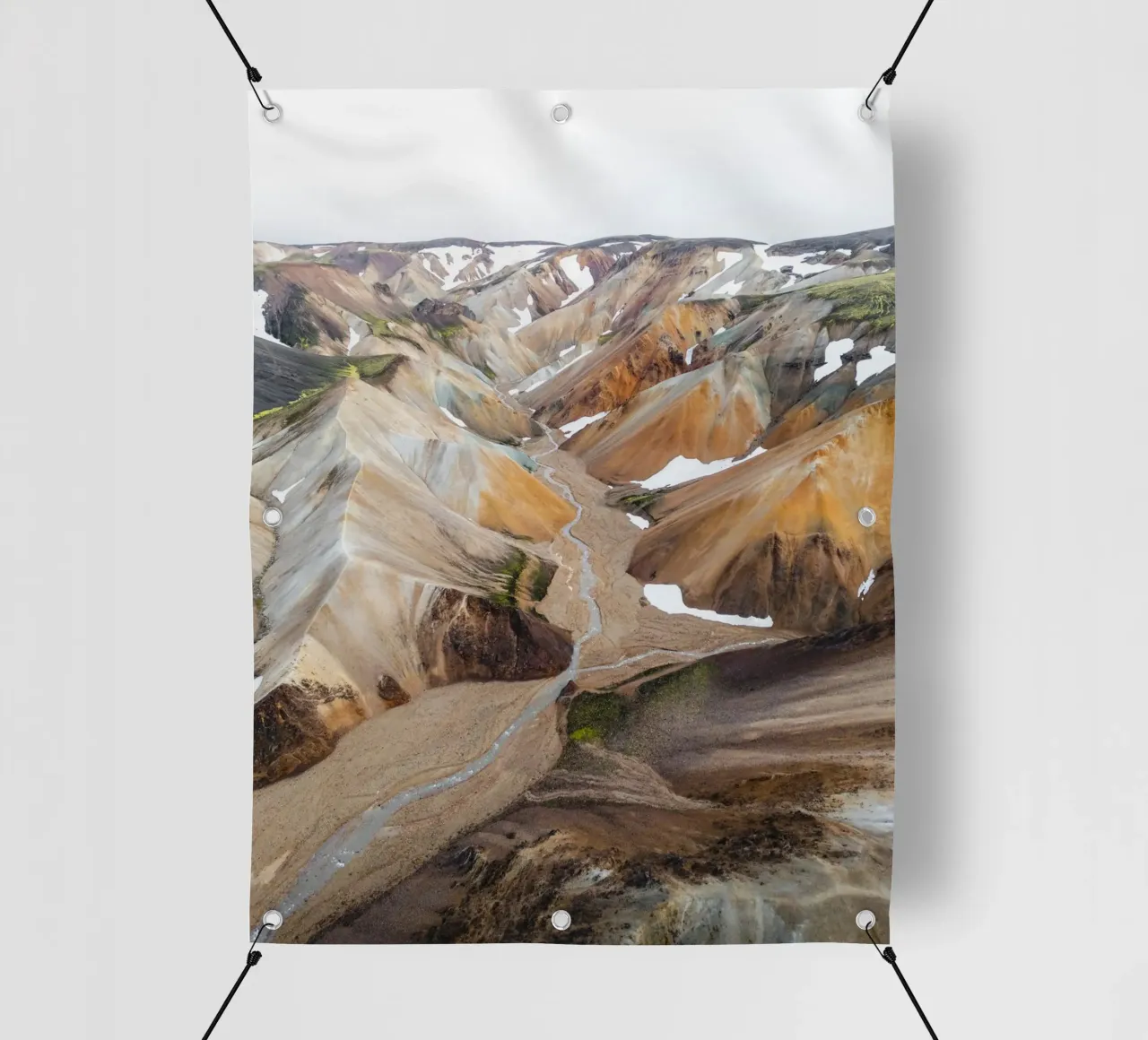 paesaggio geotermico telo in pvc da Earthly Visions