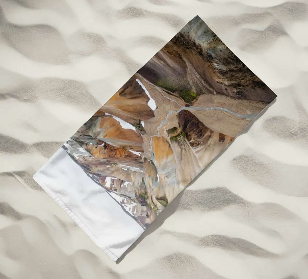 paesaggio geotermico telo mare da Earthly Visions