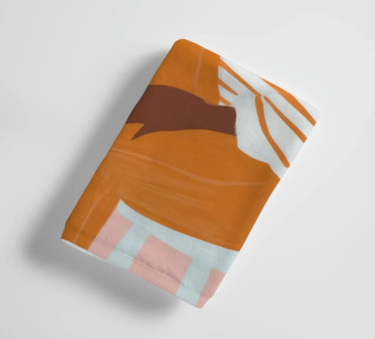 Gestreepte broek Serenity badhanddoek van Solar Paint