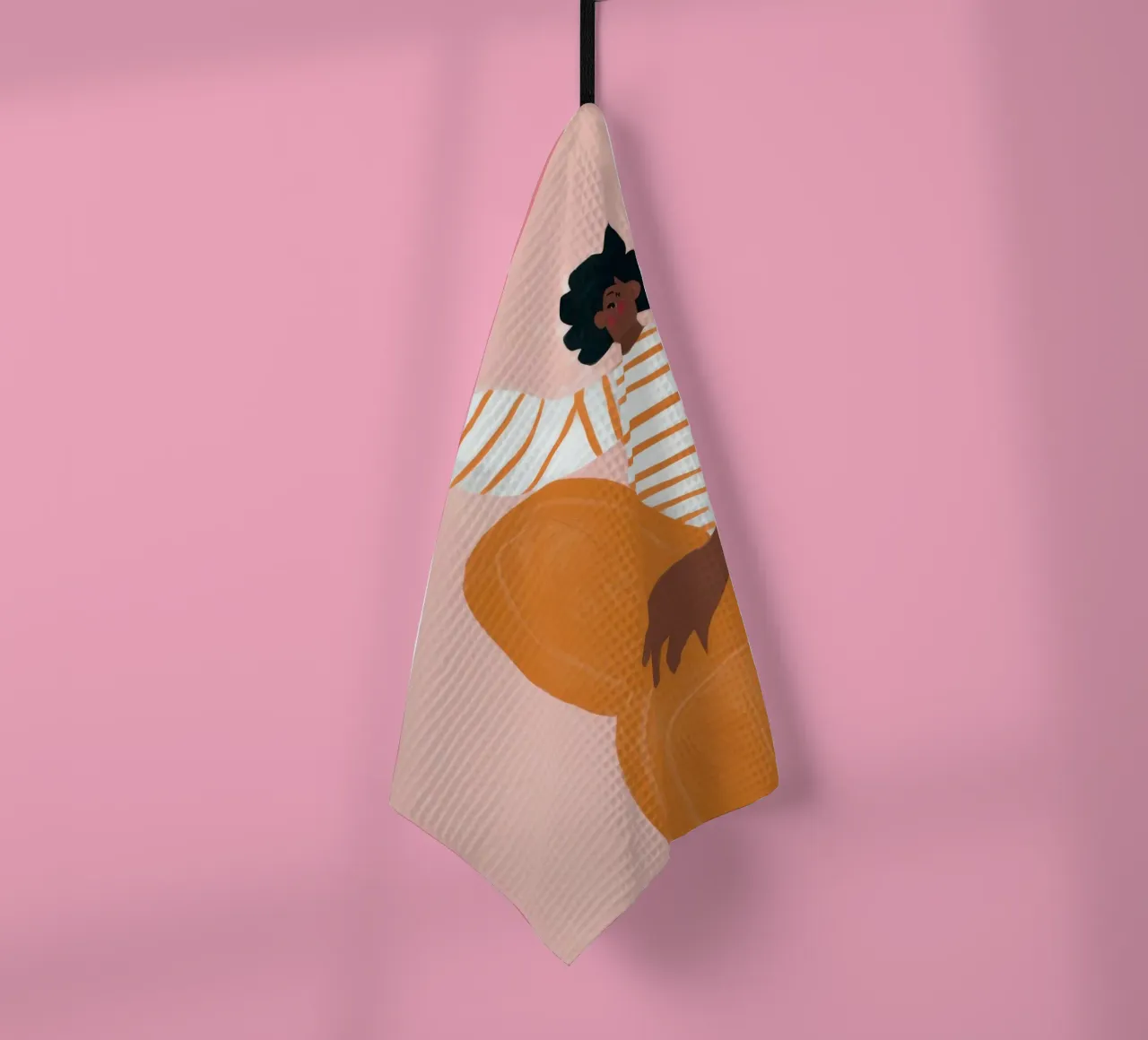 Pantalone a righe Serenity canovaccio da cucina da Solar Paint
