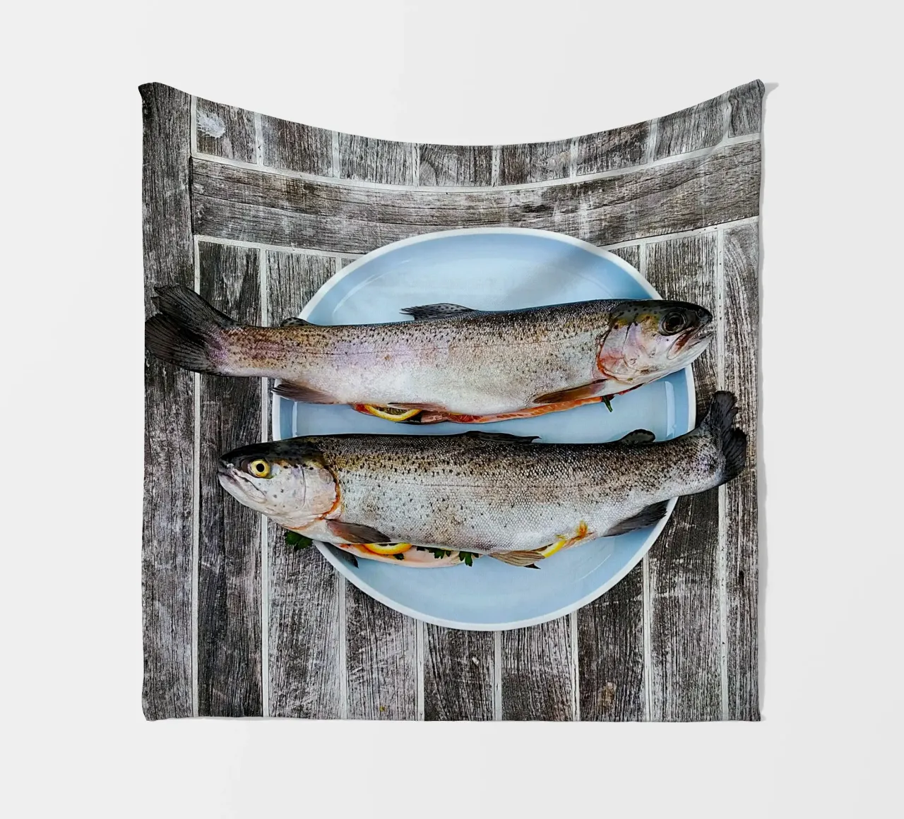 Salmone Serenità coperta in pile da Nature's Palette