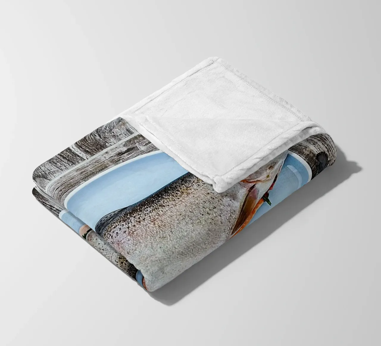 Salmone Serenità coperta in pile da Nature's Palette