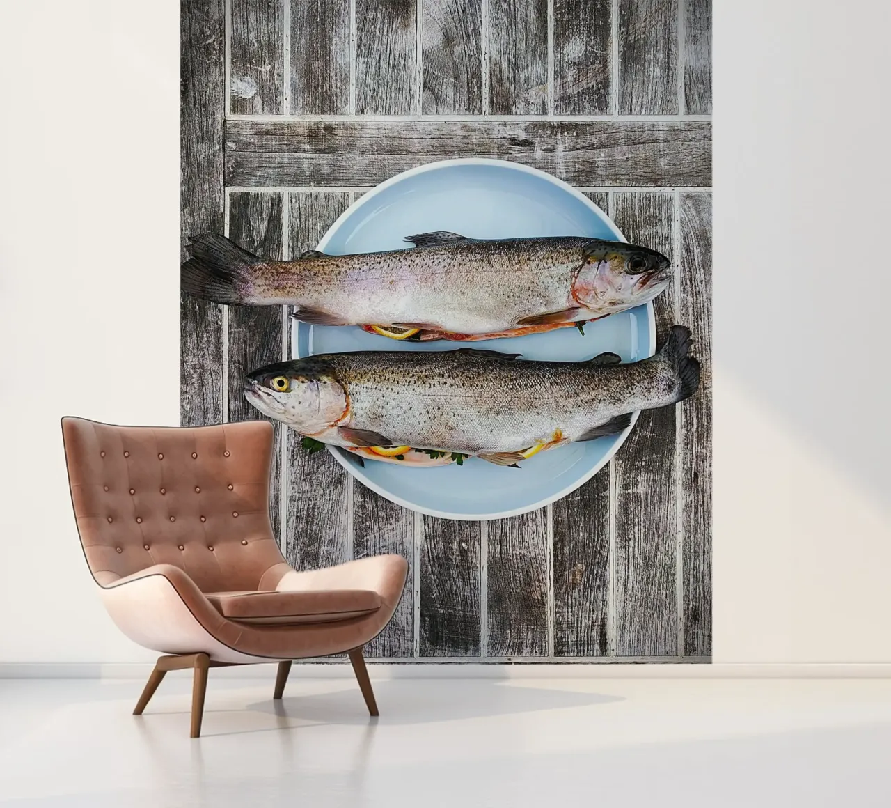 Salmon Serenity photo wallpaper by Nature's Palette