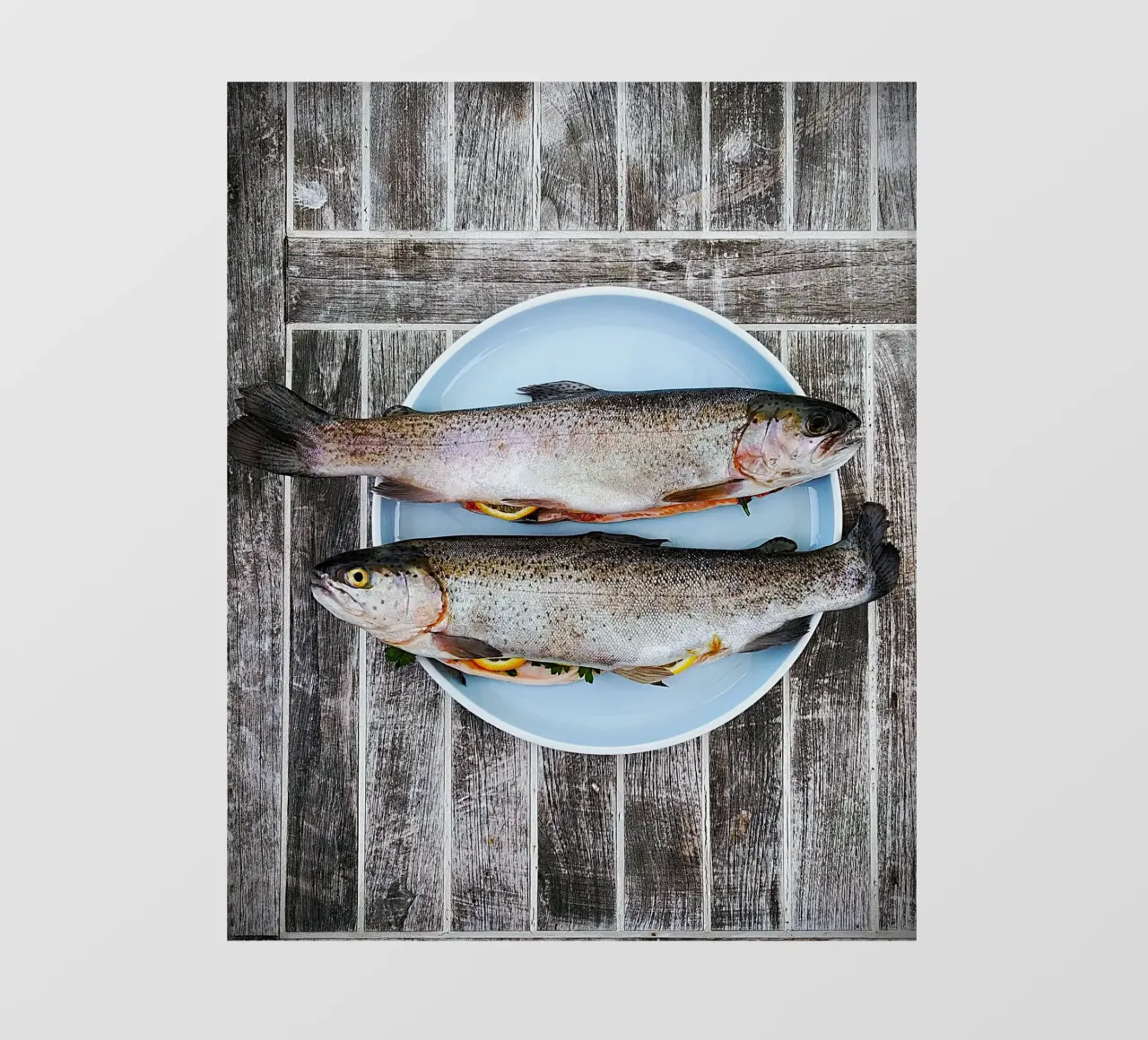 Salmone Serenità telo in pvc da Nature's Palette