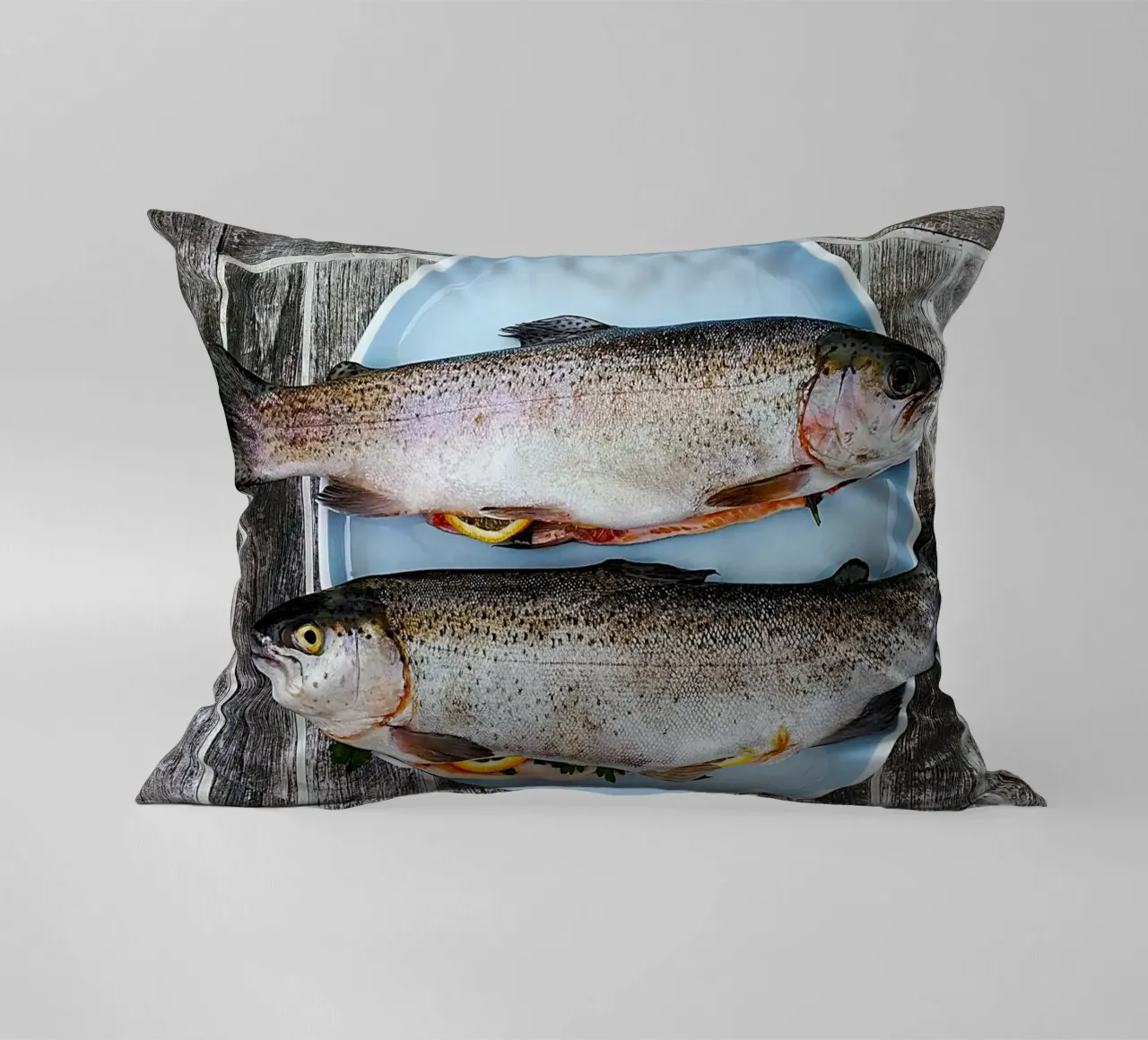 Salmone Serenità cuscino da Nature's Palette
