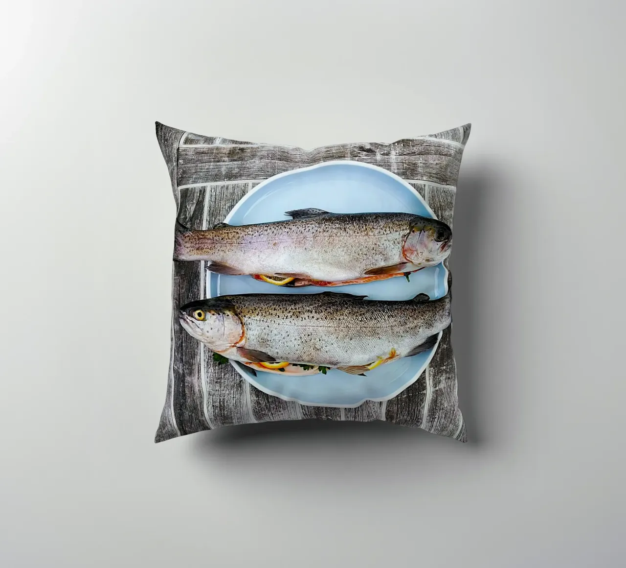 Salmone Serenità cuscino da Nature's Palette
