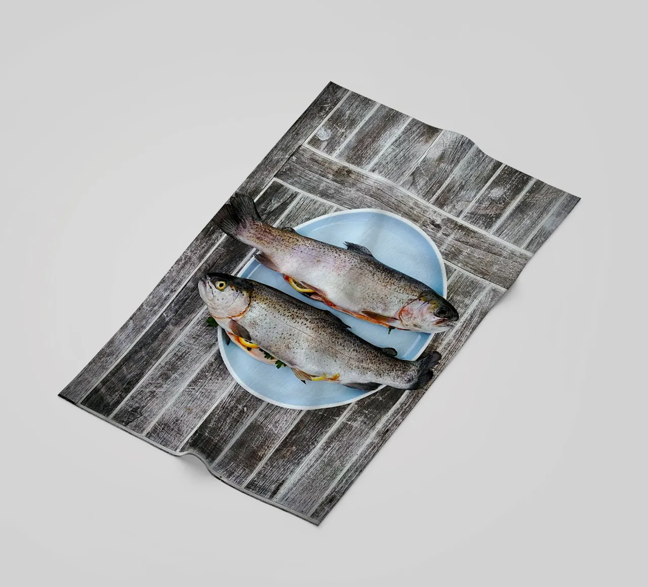 Salmone Serenità telo mare da Nature's Palette