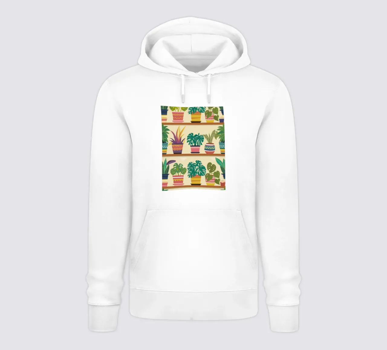 Scaffale per piante abbondanti felpa con cappuccio da Frosh Pallete