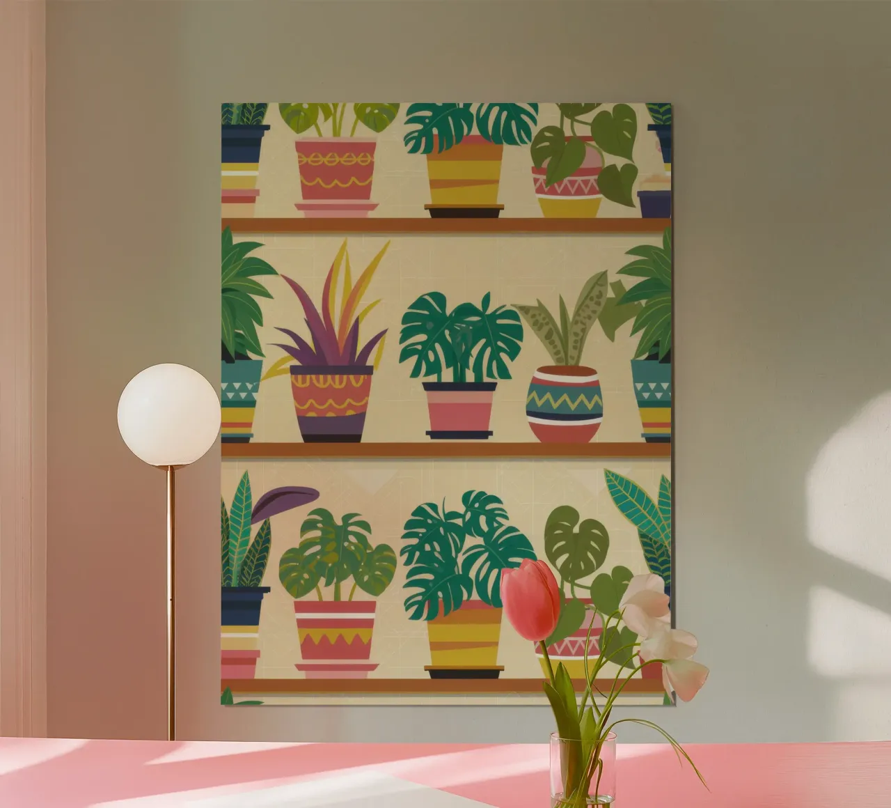 Abundant Plant Shelfie Hahnemühle von Frosh Pallete
