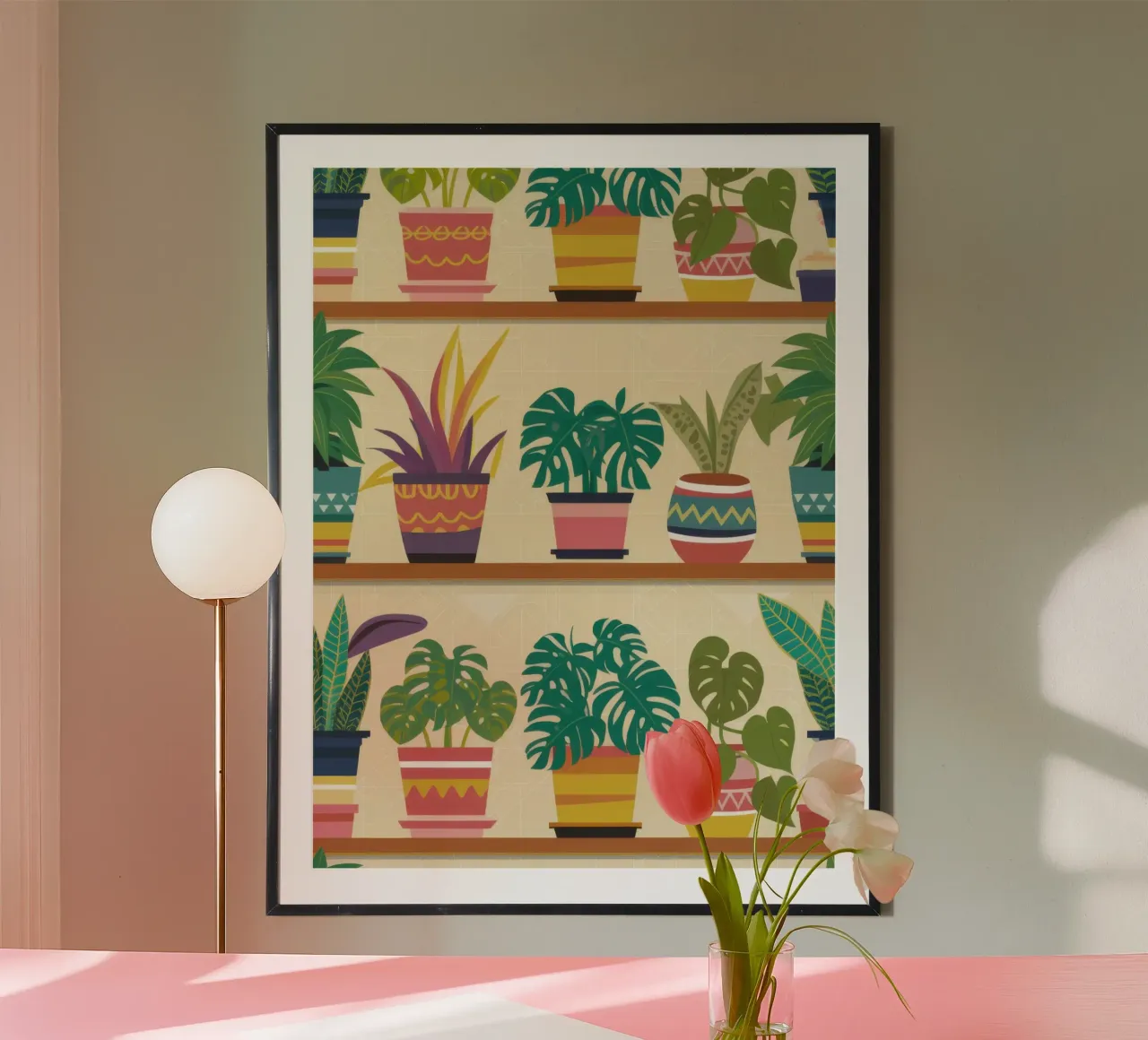Abundant Plant Shelfie Hahnemühle von Frosh Pallete