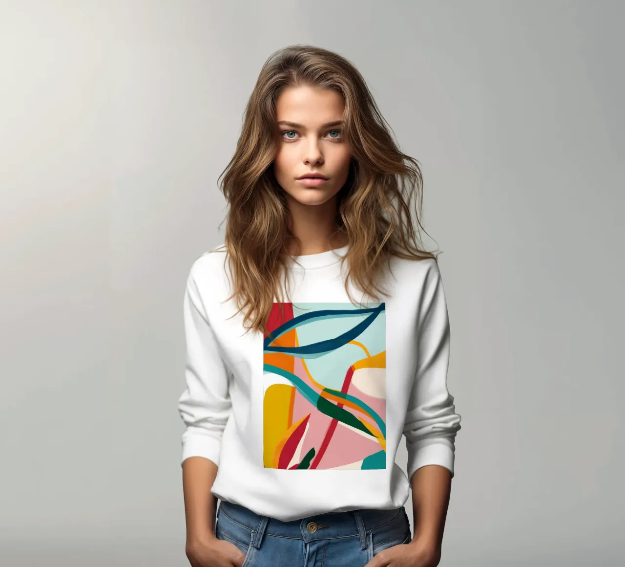 Harmonie dynamique et abstraite sweat de Frosh Pallete