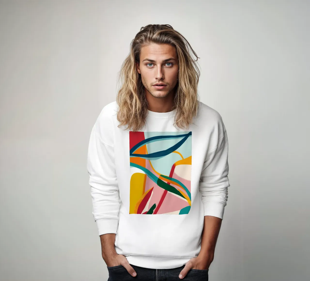 Harmonie dynamique et abstraite sweat de Frosh Pallete