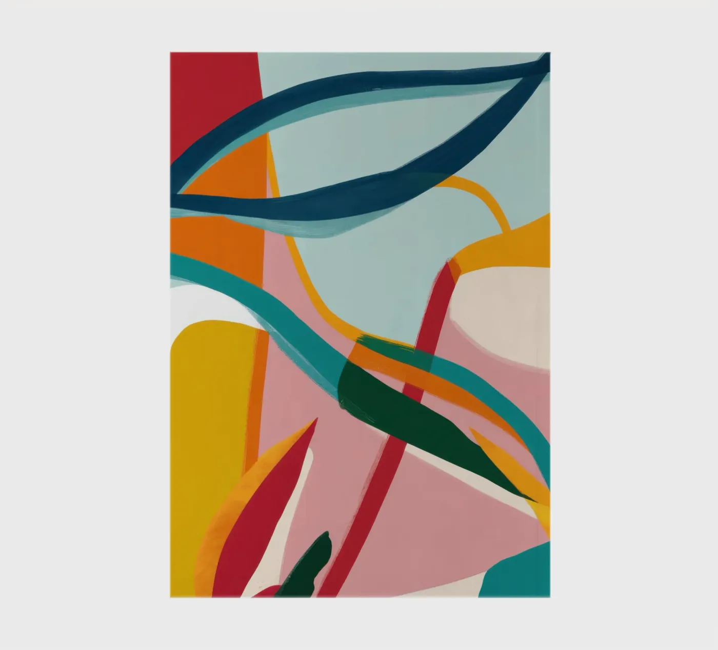 Dynamic Abstract Harmony Notizbuch von Frosh Pallete