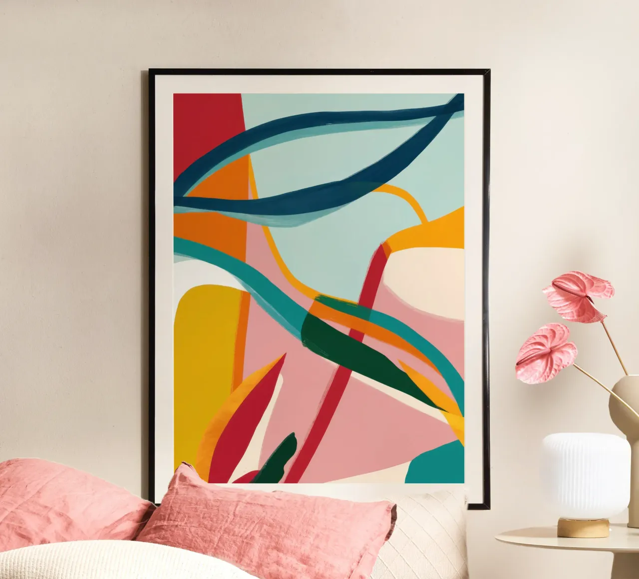 Armonia astratta dinamica poster da Frosh Pallete