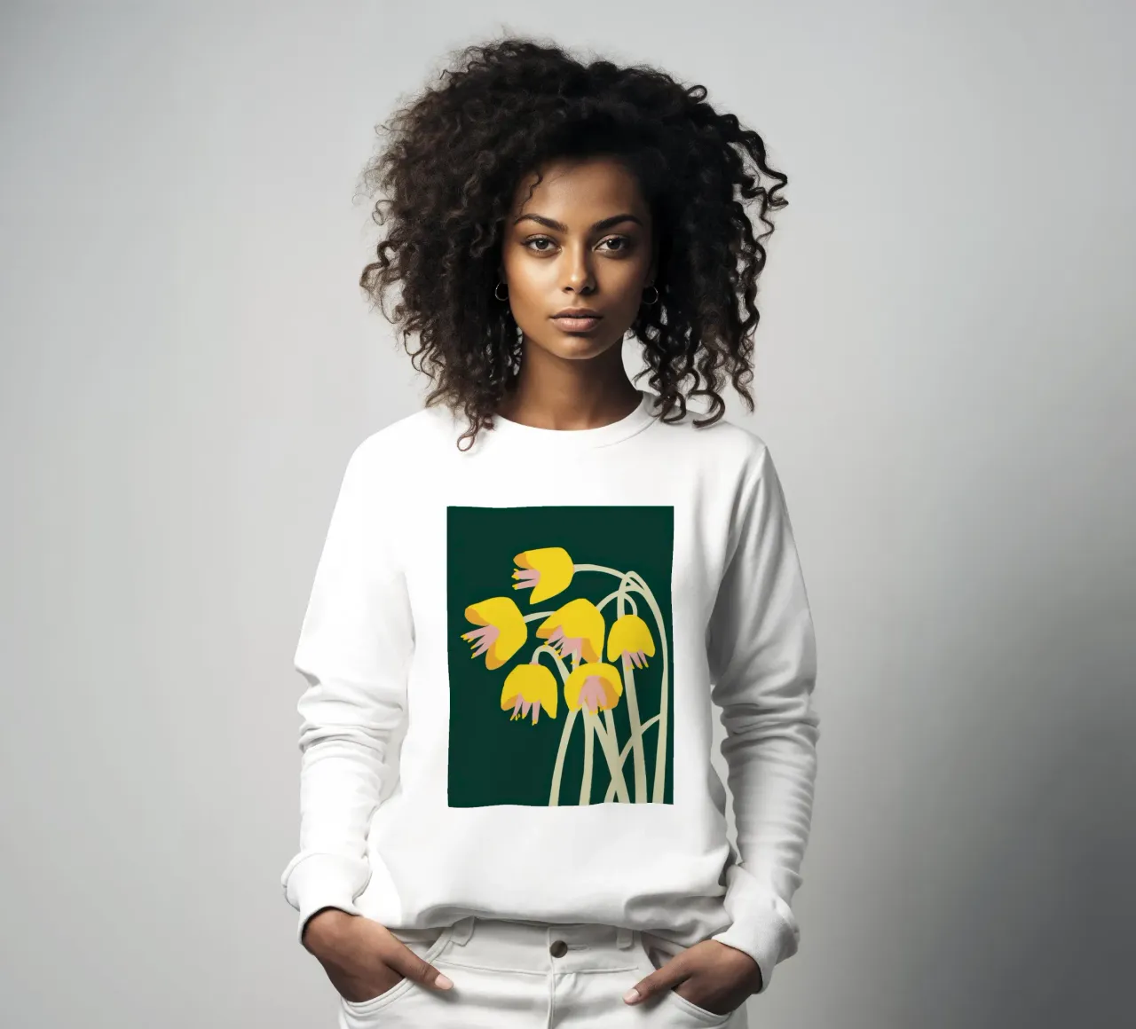 Tulipani dell'ora d'oro felpa da Solar Paint