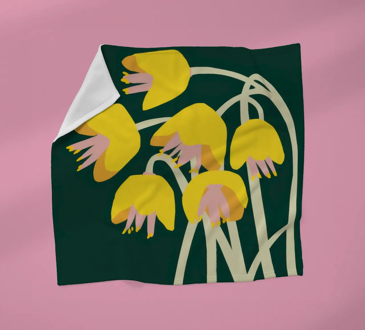Tulipani dell'ora d'oro coperta in pile da Solar Paint