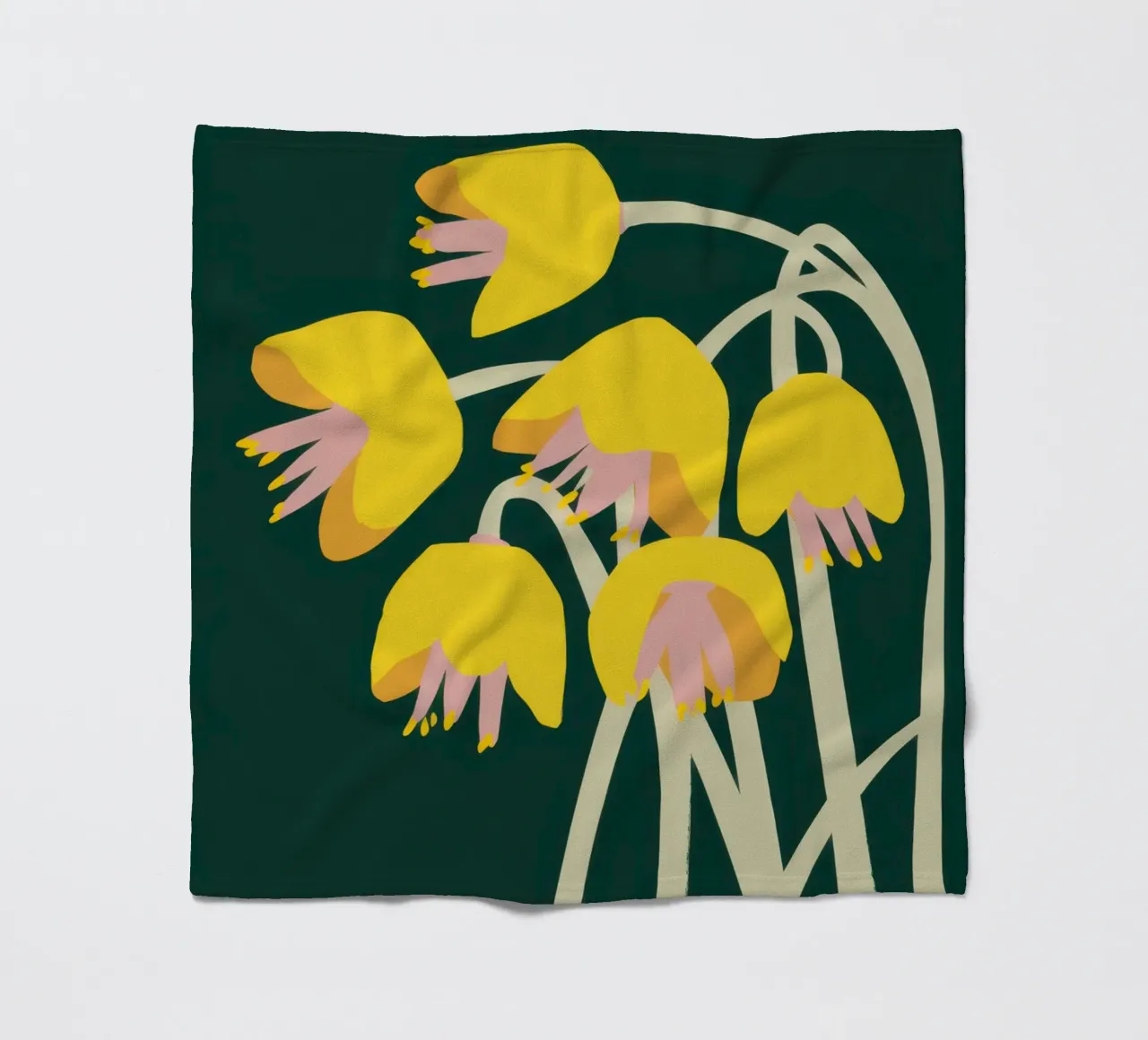 Tulipani dell'ora d'oro coperta in pile da Solar Paint