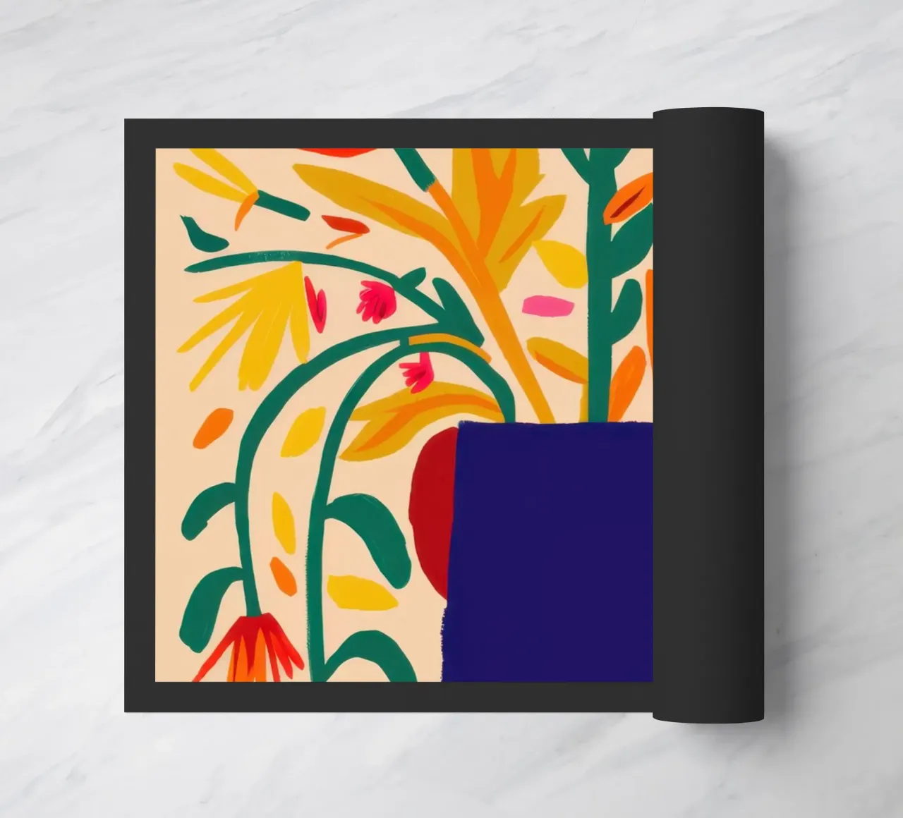 Vibrante quiete floreale zerbino da Frosh Pallete