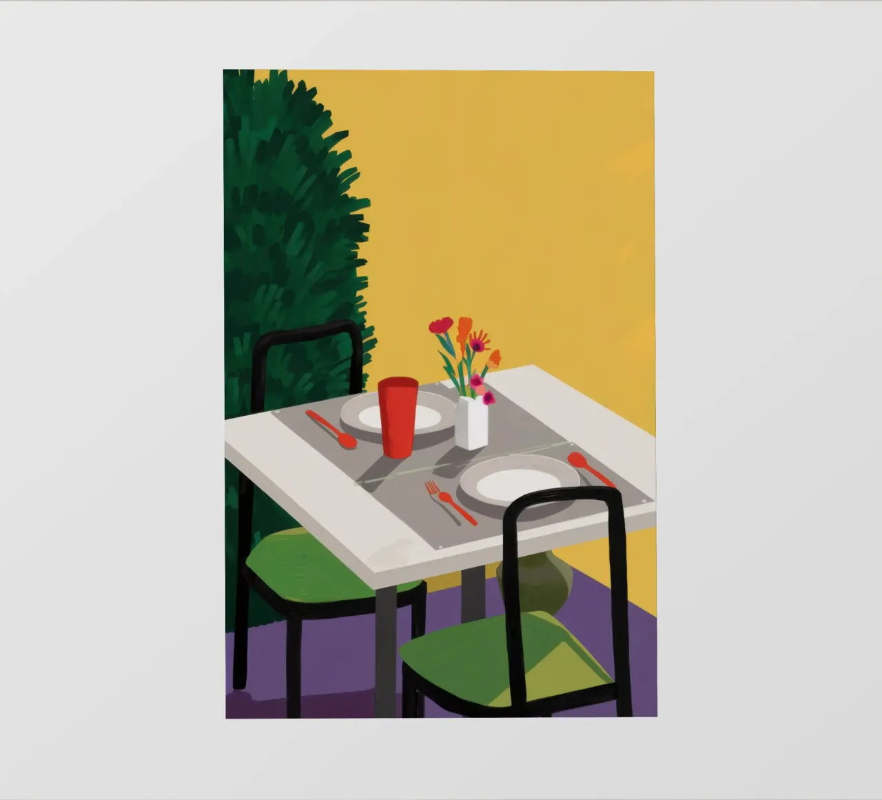 Terrazza del crepuscolo Immobile telo in pvc da Line Fable