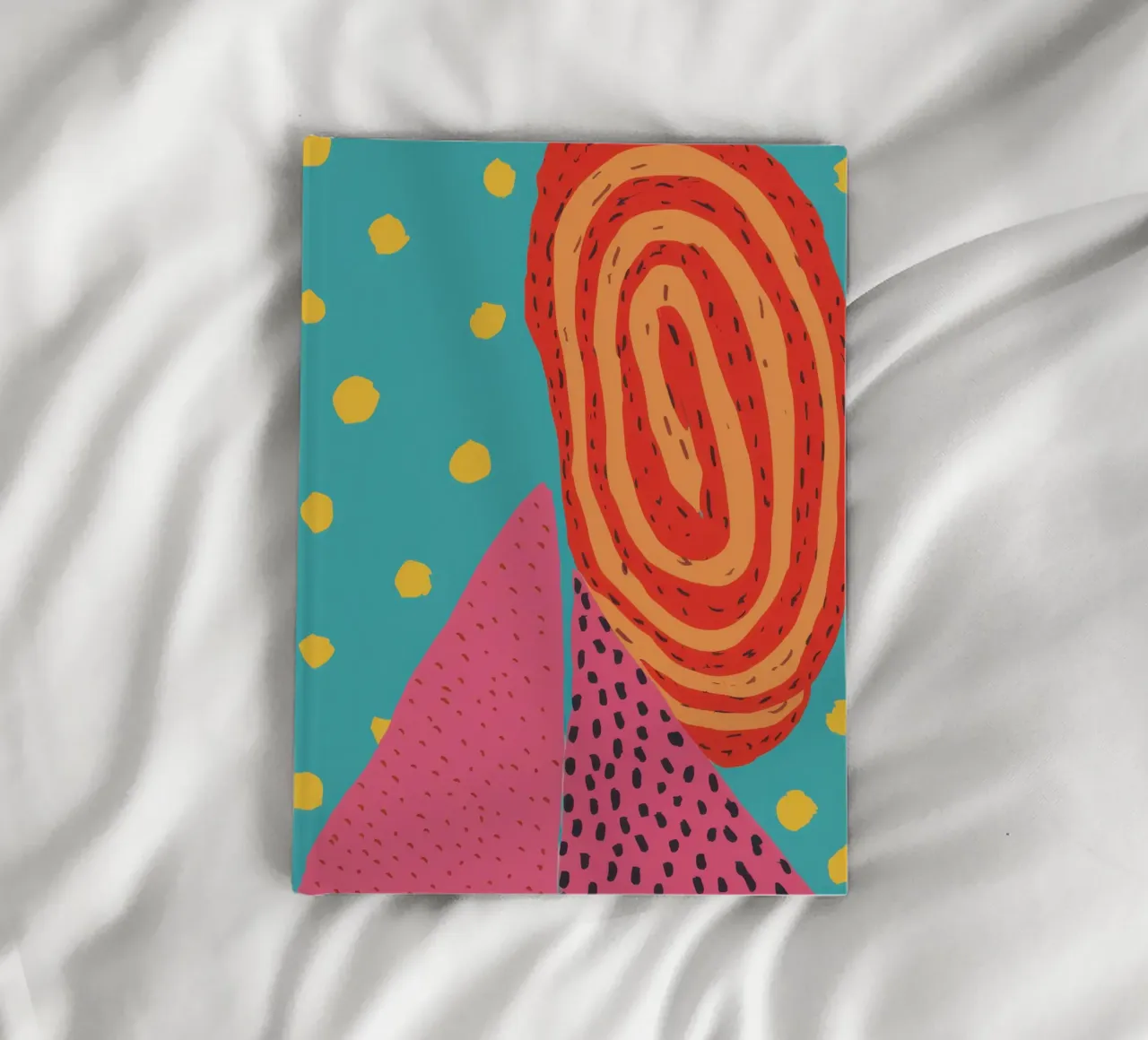 Abstract Polka Playground notebook by Solar Paint