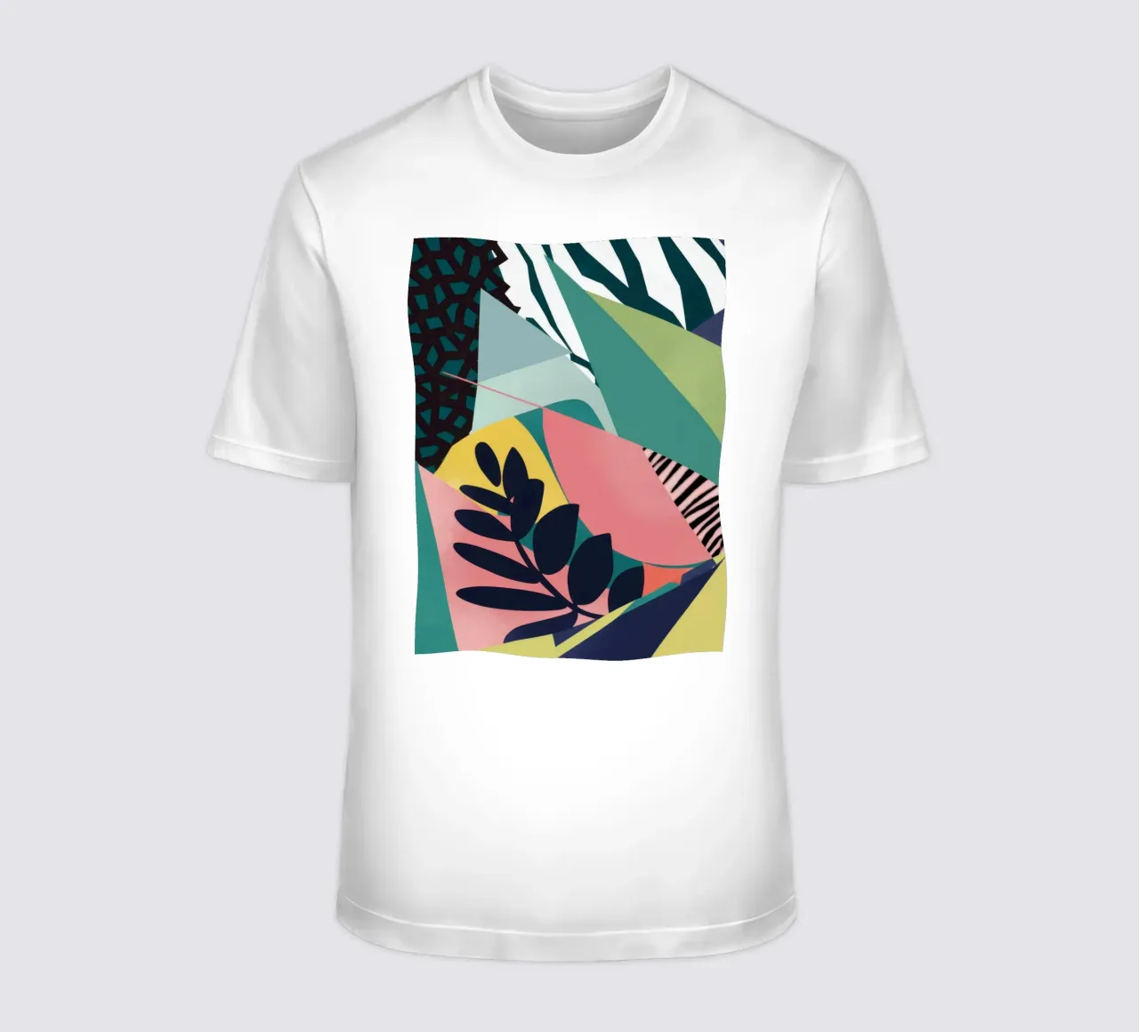 Lumière fragmentée de la jungle t-shirt de Line Fable