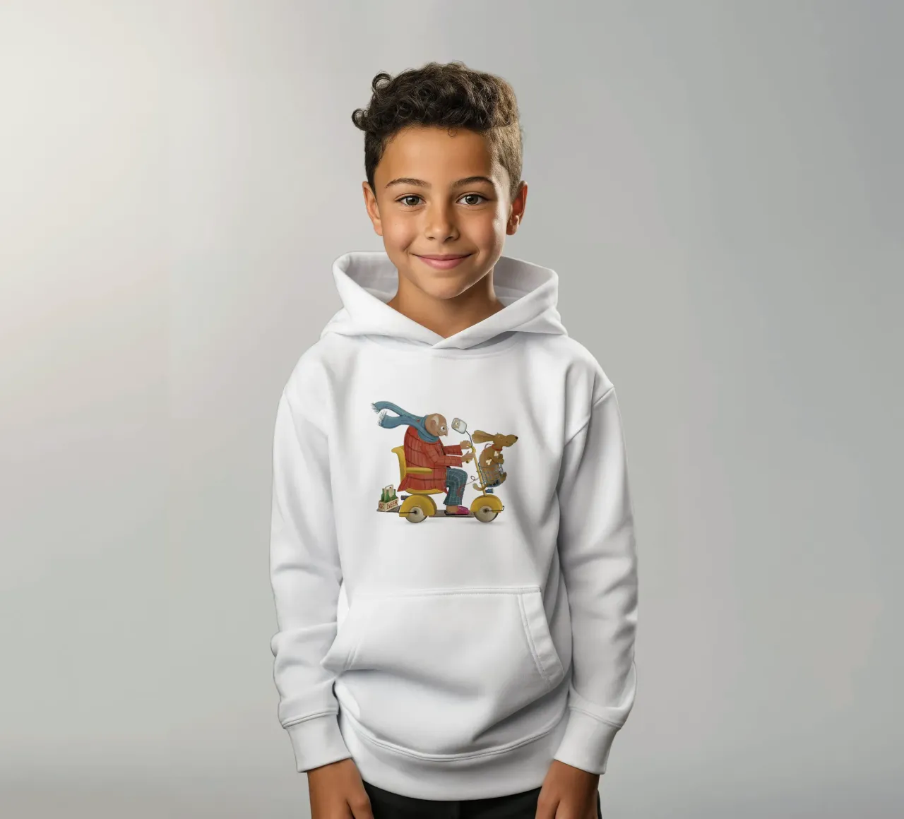 Pas de limite de vitesse ! sweat à capuche enfant de Fishuals