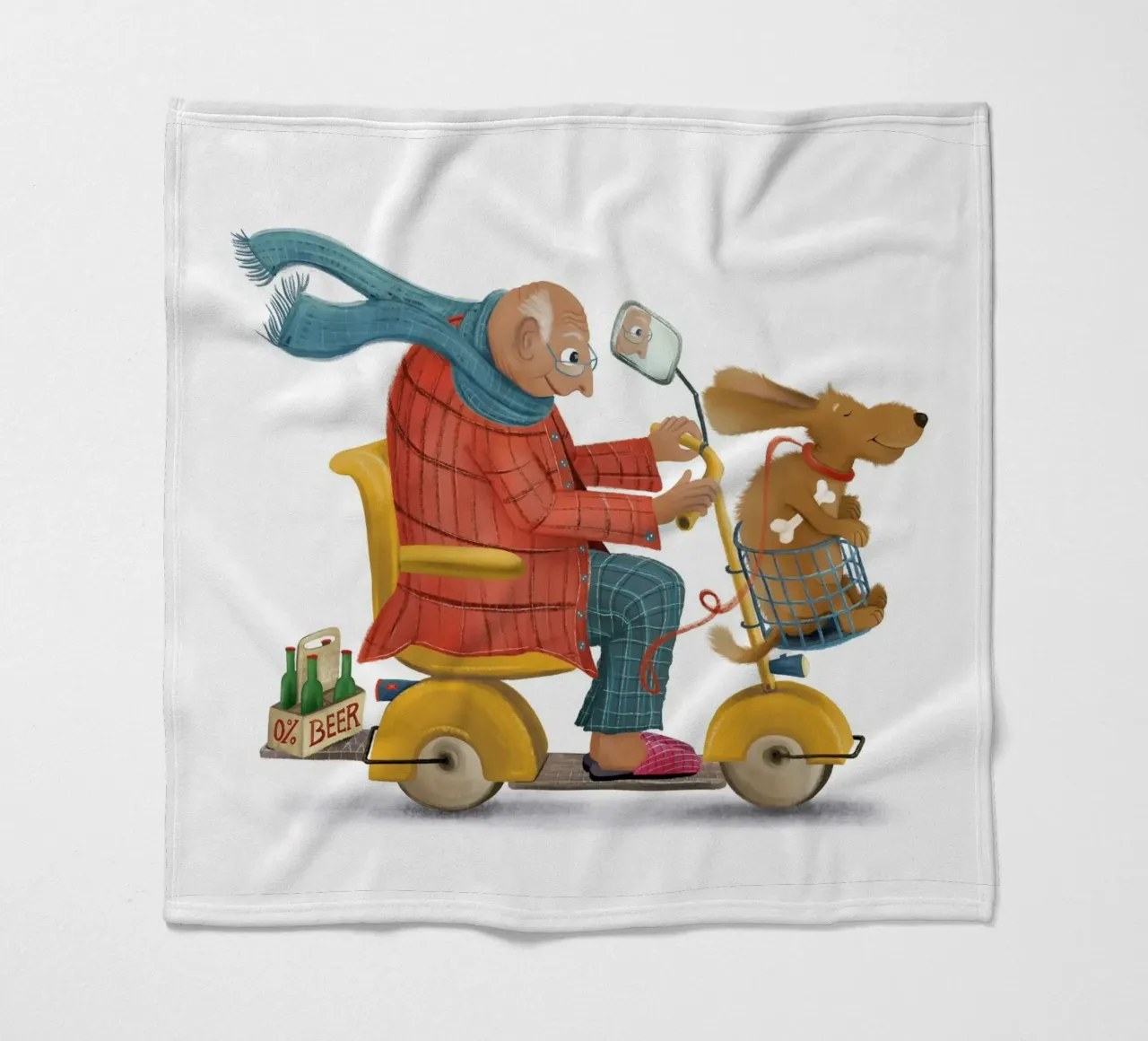 Pas de limite de vitesse ! plaid polaire de Fishuals
