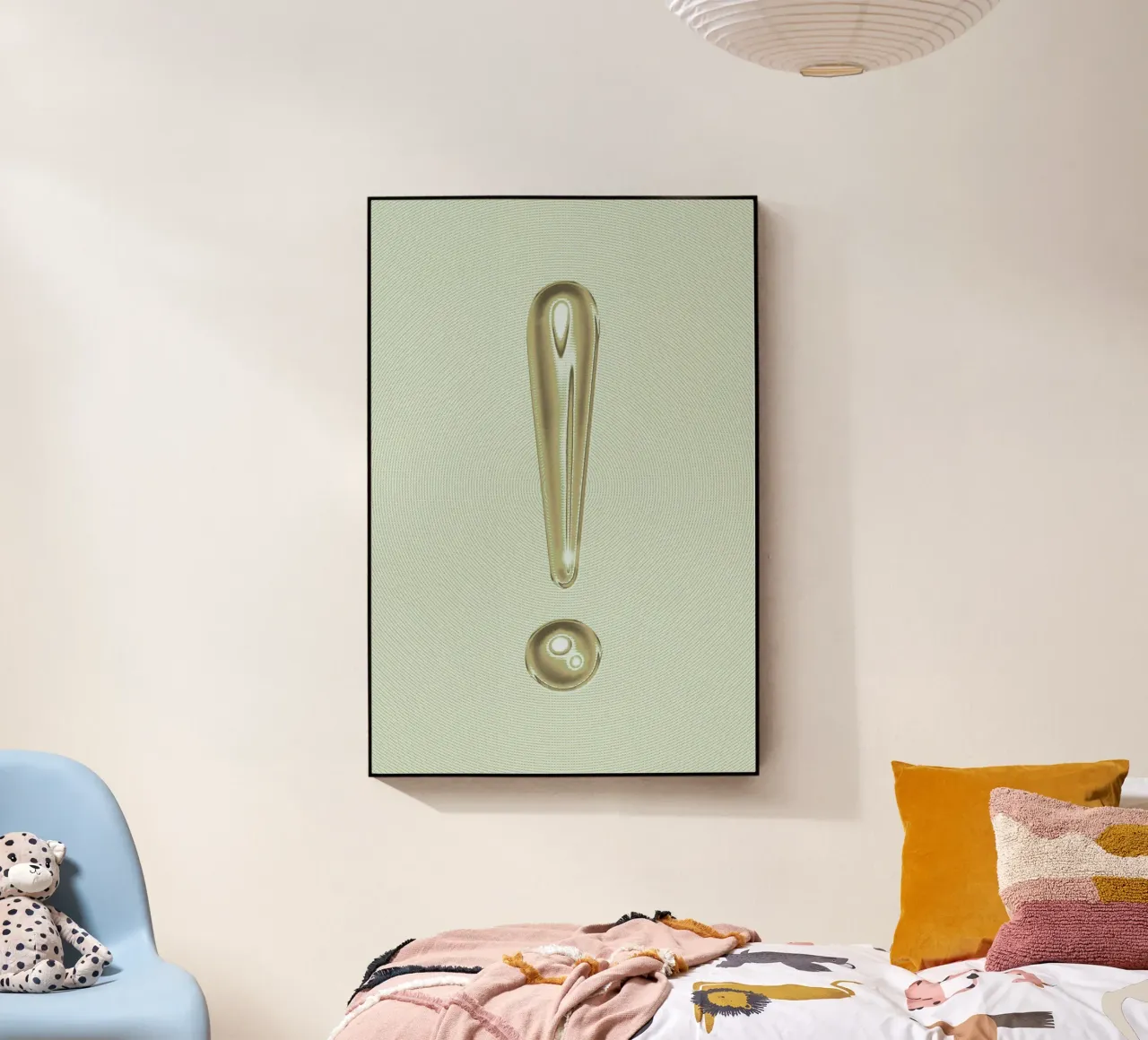 Uitroepteken acryl van Jonas Loose