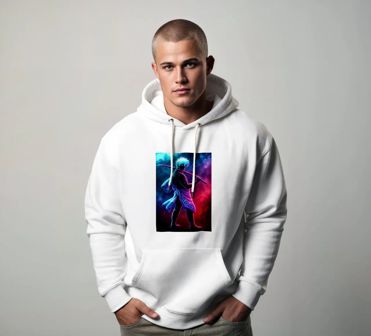 Soul Of Gintama Gintoki Sakata felpa con cappuccio da DGSoulheroes