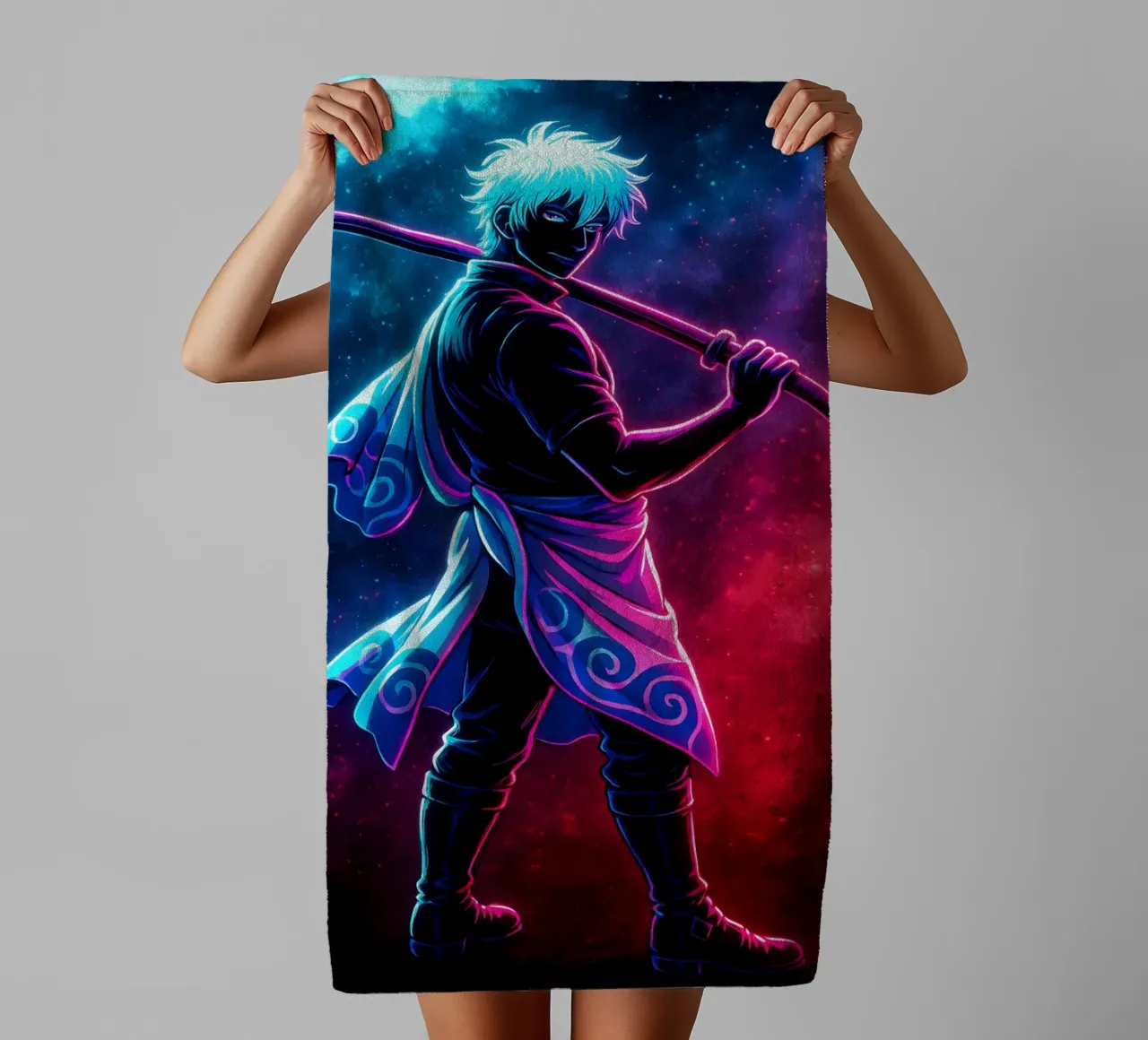 Soul Of Gintama Gintoki Sakata asciugamano da bagno da DGSoulheroes