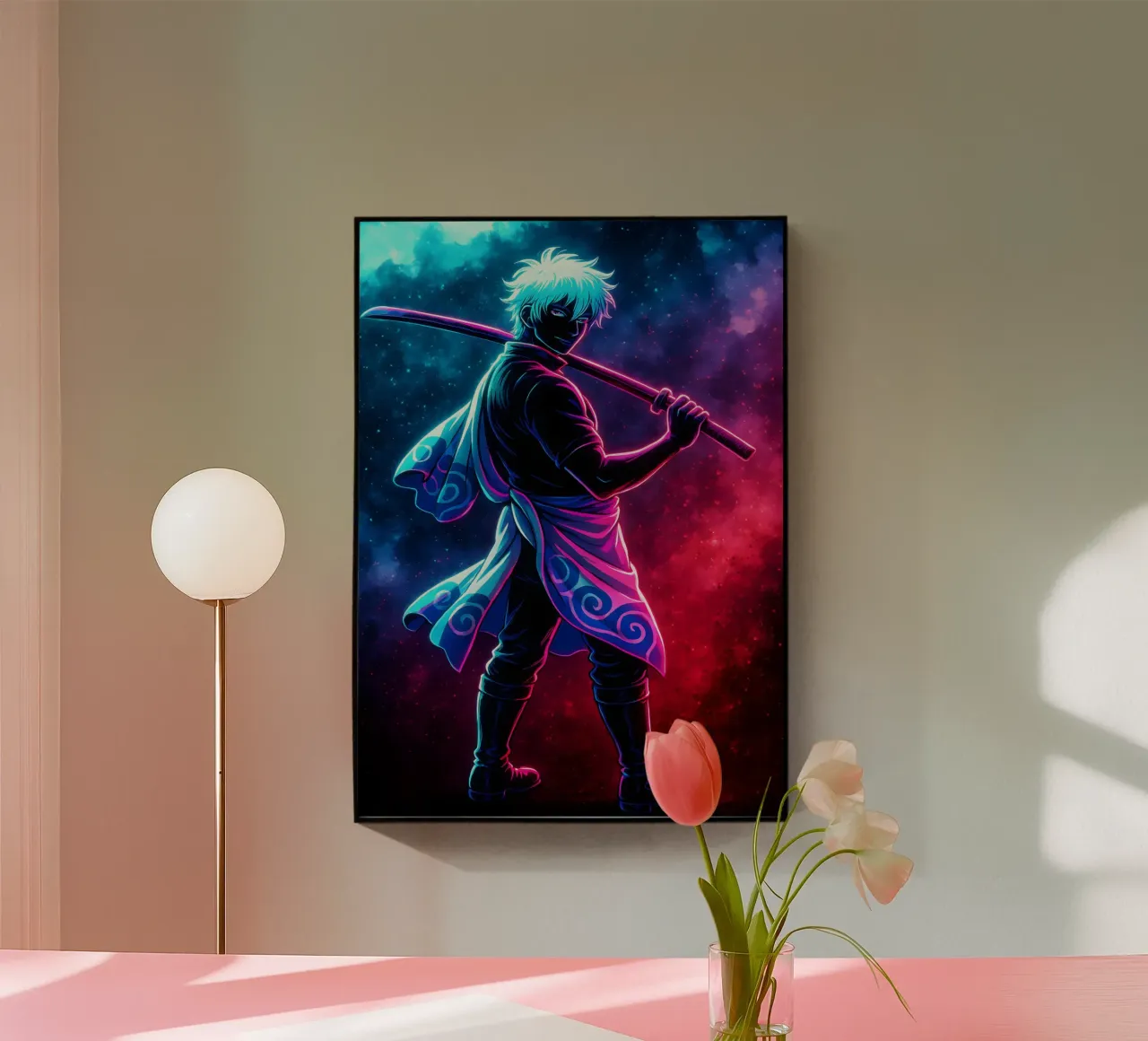 Soul Of Gintama Gintoki Sakata plexiglass da DGSoulheroes
