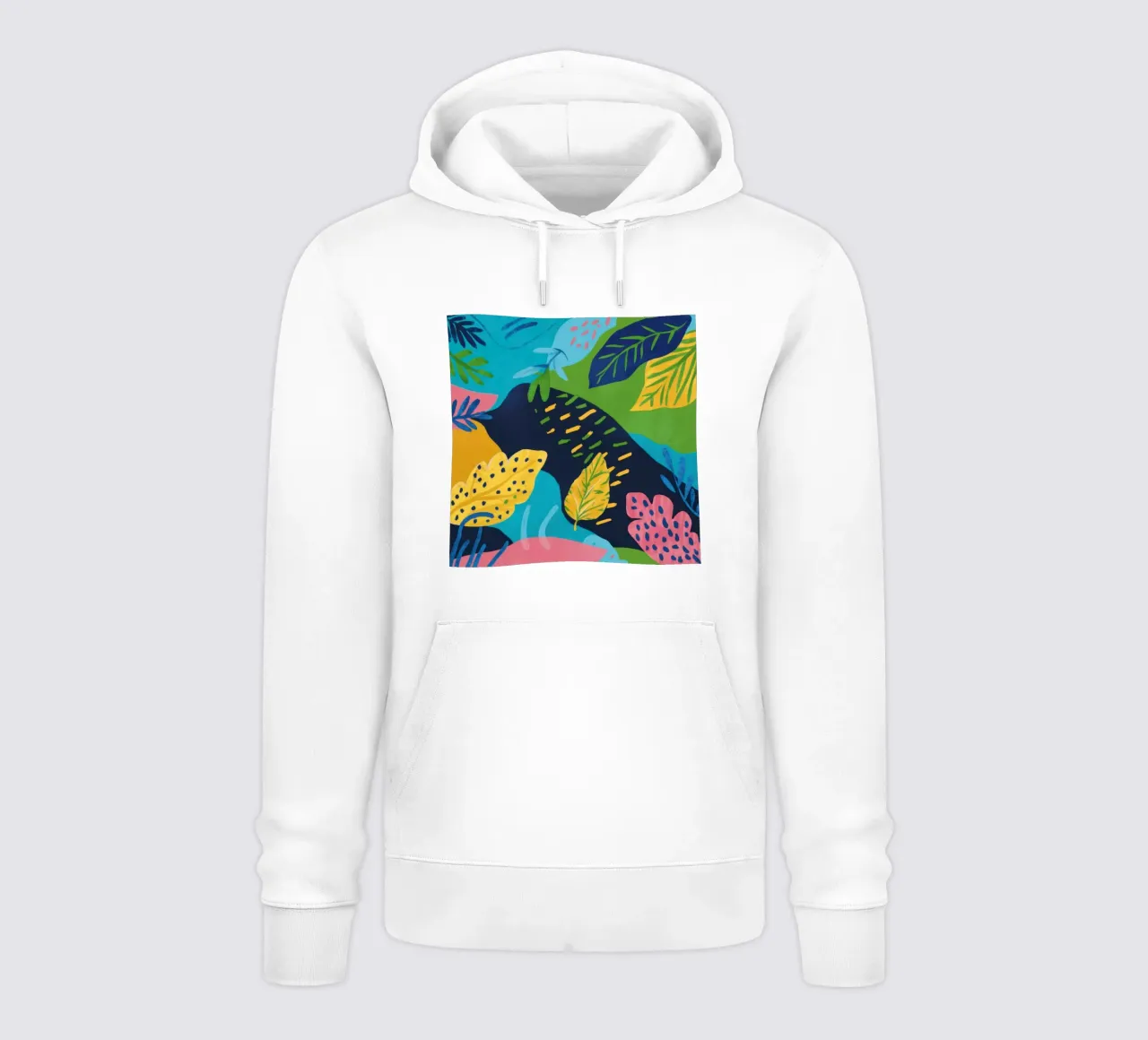 Paesaggio a colori fluidi felpa con cappuccio da Solar Paint