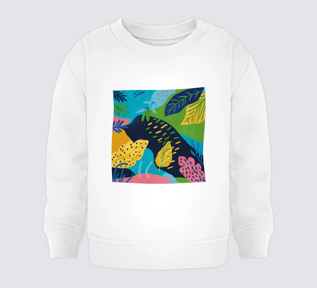 Paesaggio a colori fluidi felpa neonato da Solar Paint