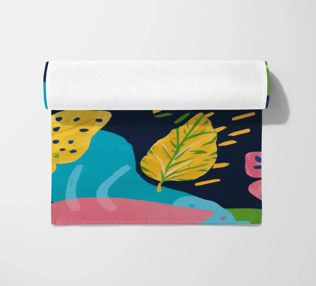 Paesaggio a colori fluidi telo mare da Solar Paint