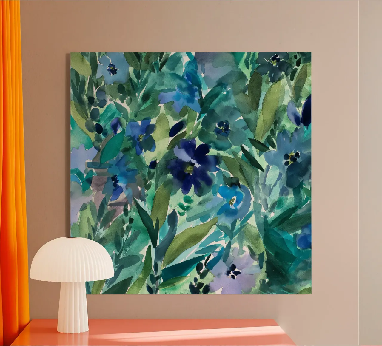 Serenata indaco plexiglass da Sophia Calder Studio