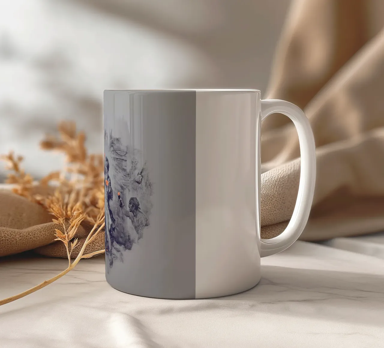Epic Battle tazza in ceramica da Jacques Maes