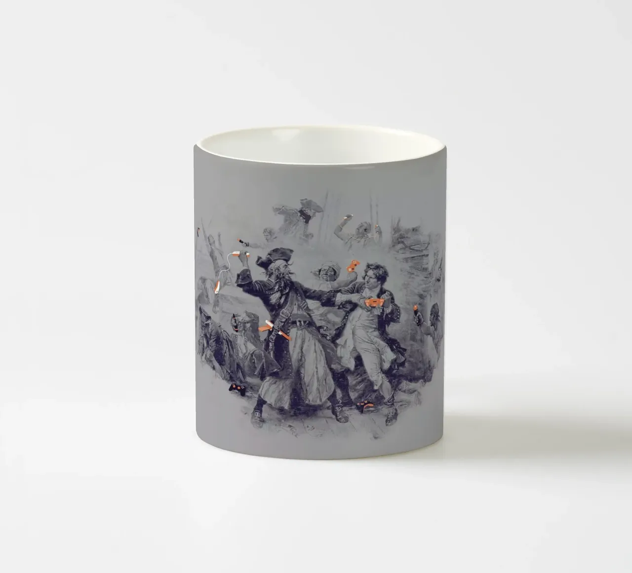 Epic Battle tazza in ceramica da Jacques Maes