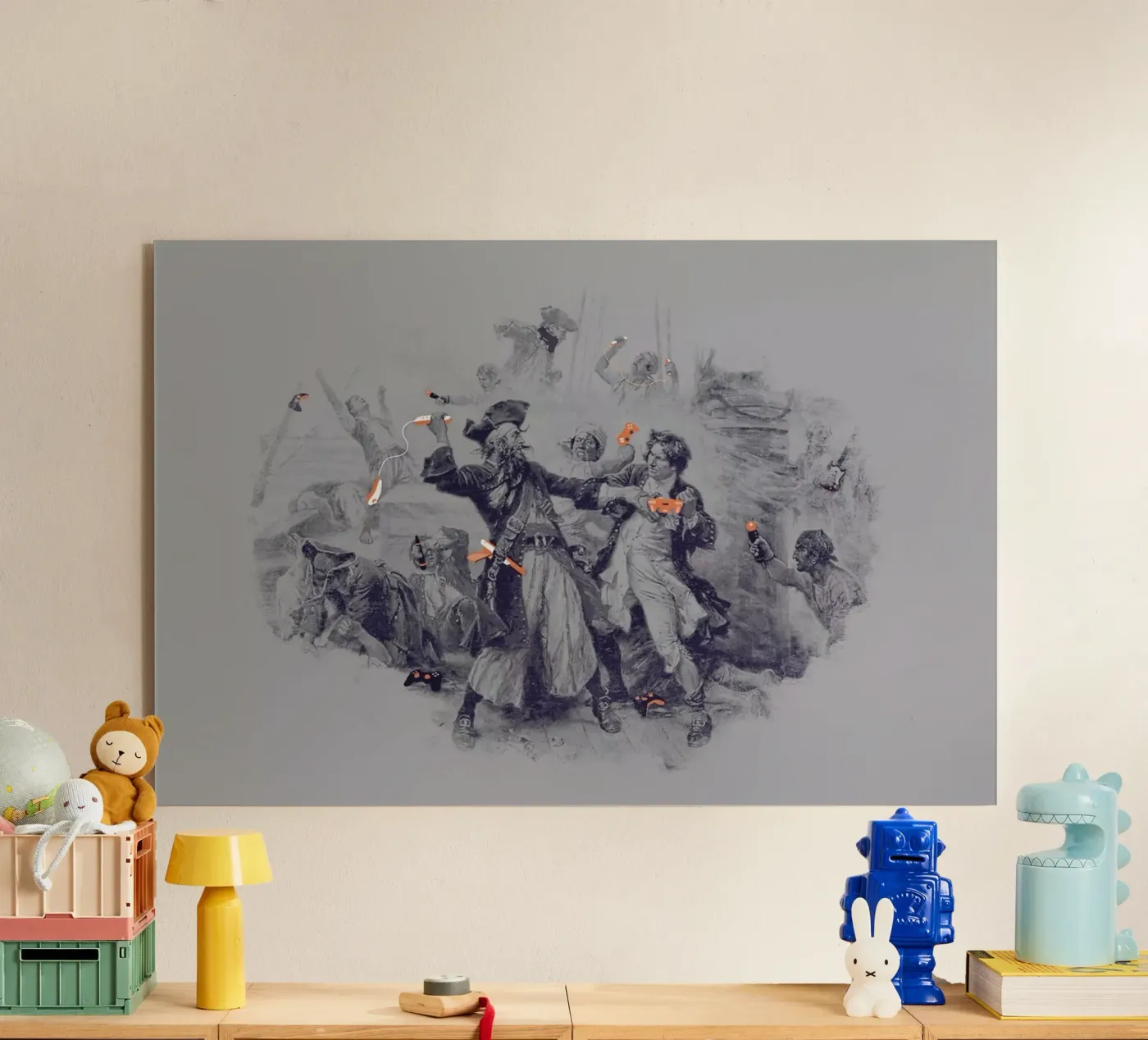 Epic Battle Acryl-Glas von Jacques Maes