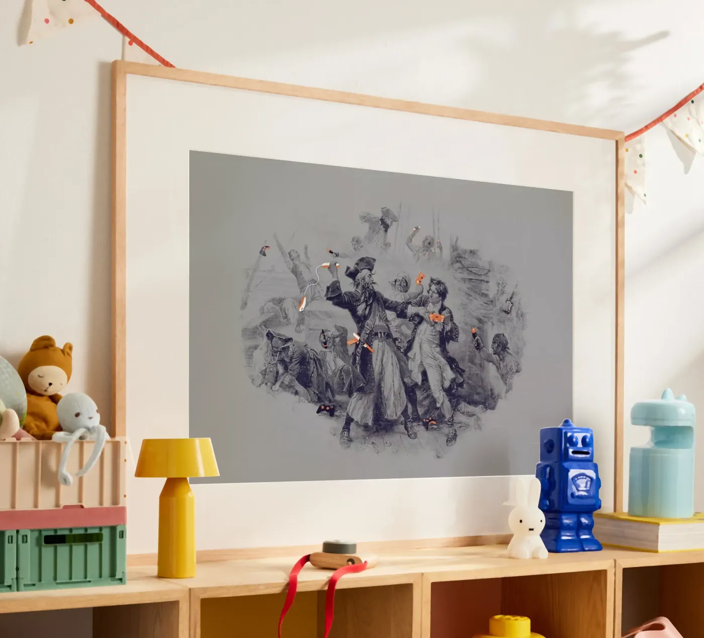 Epic Battle poster van Jacques Maes