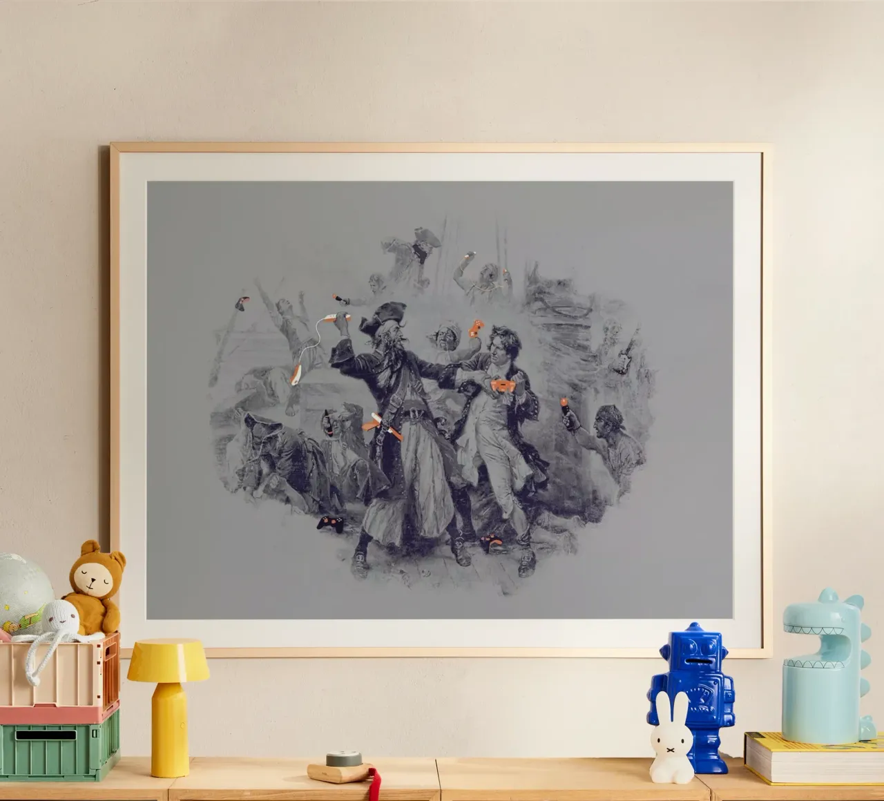 Epic Battle carta hahnemühle da Jacques Maes