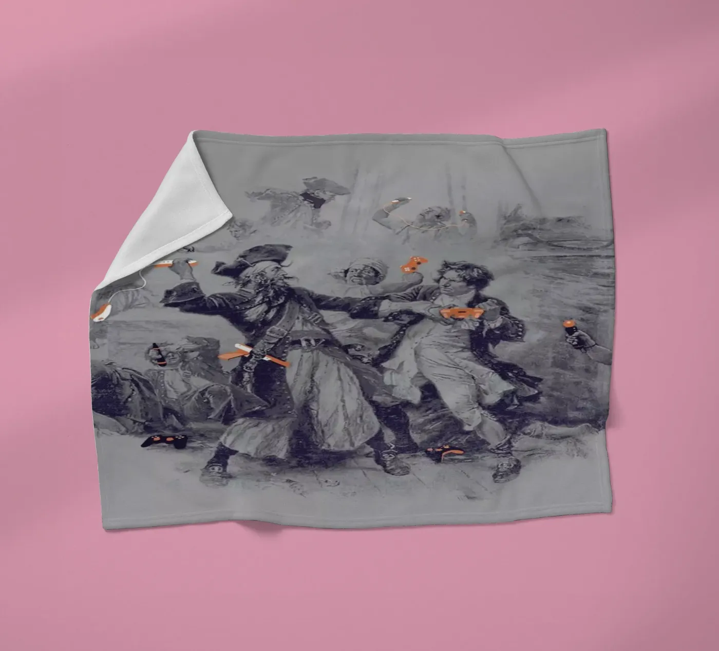 Epic Battle Fleecedecke von Jacques Maes