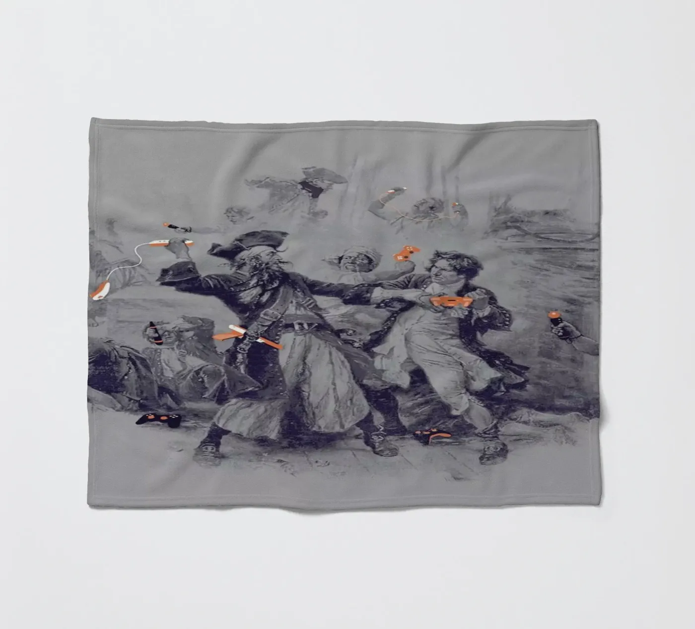 Epic Battle Fleecedecke von Jacques Maes