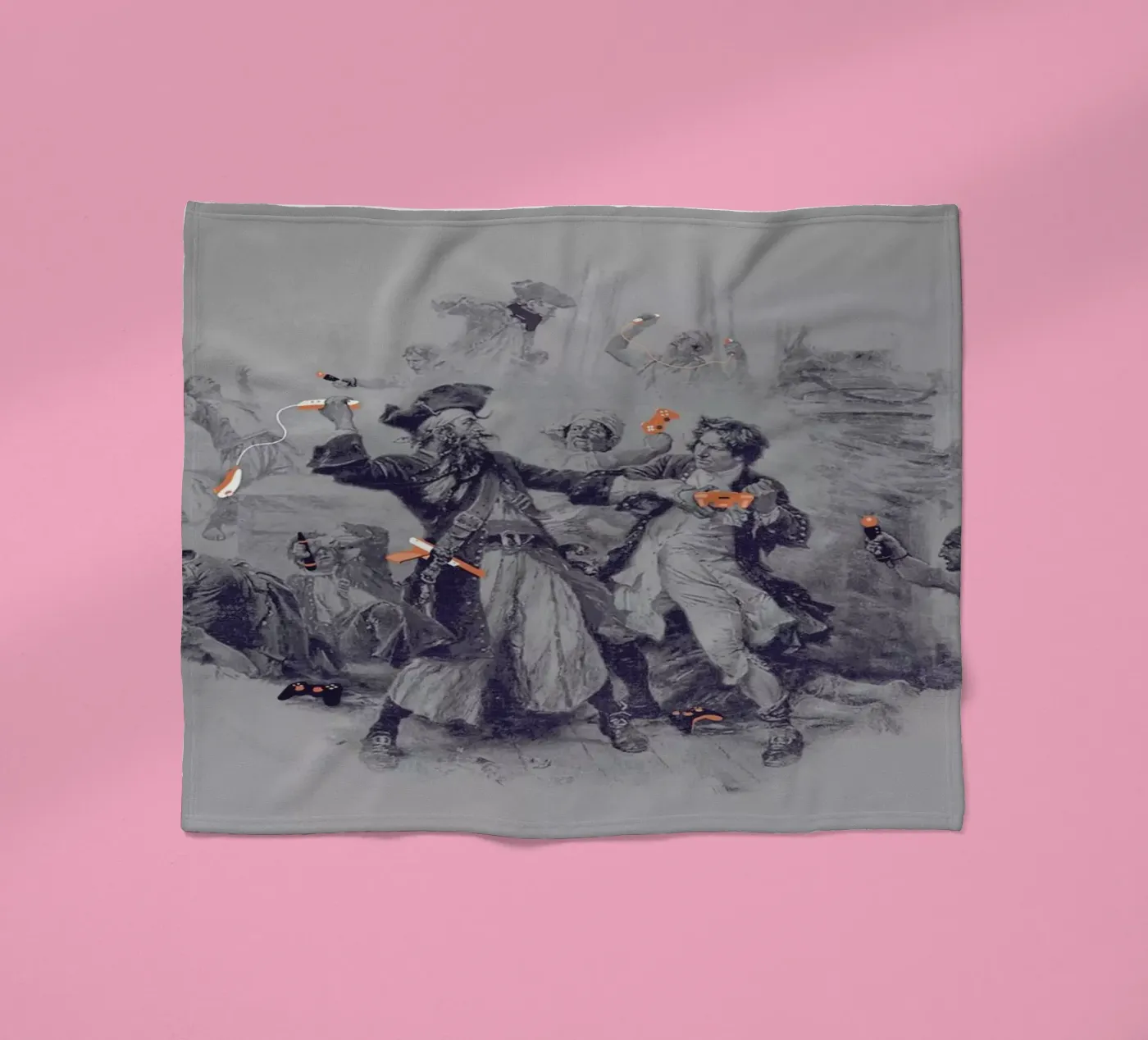 Epic Battle Fleecedecke von Jacques Maes