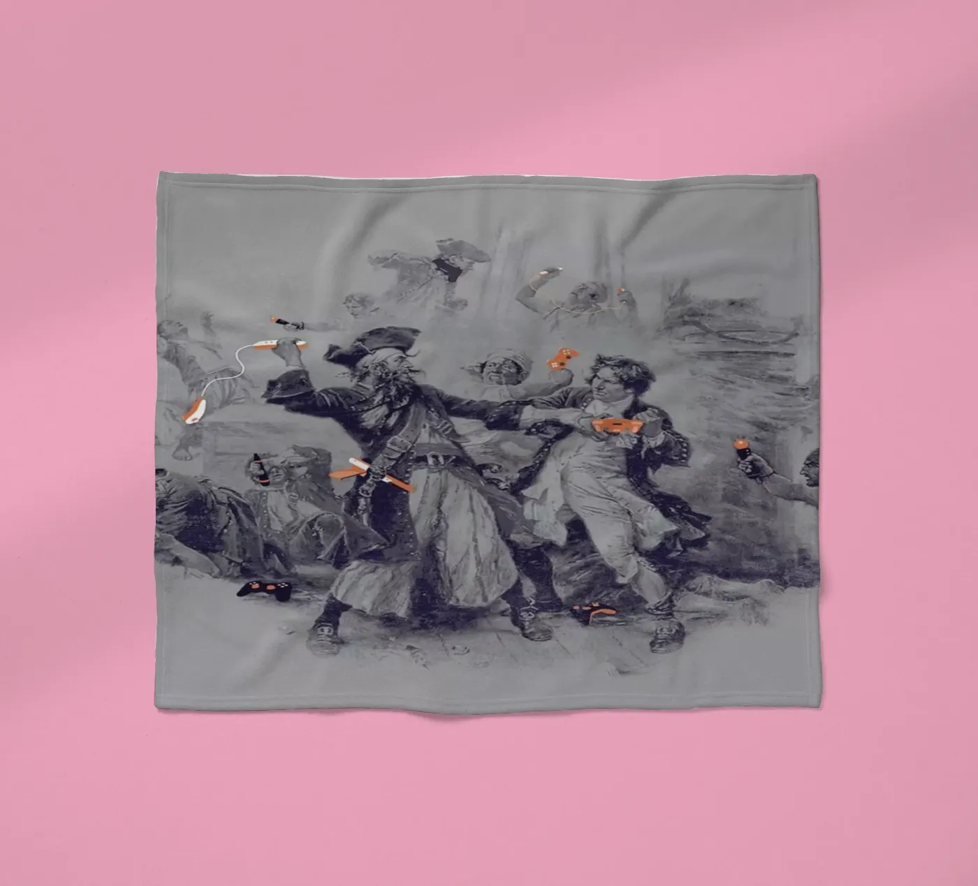 Epic Battle Fleecedecke von Jacques Maes