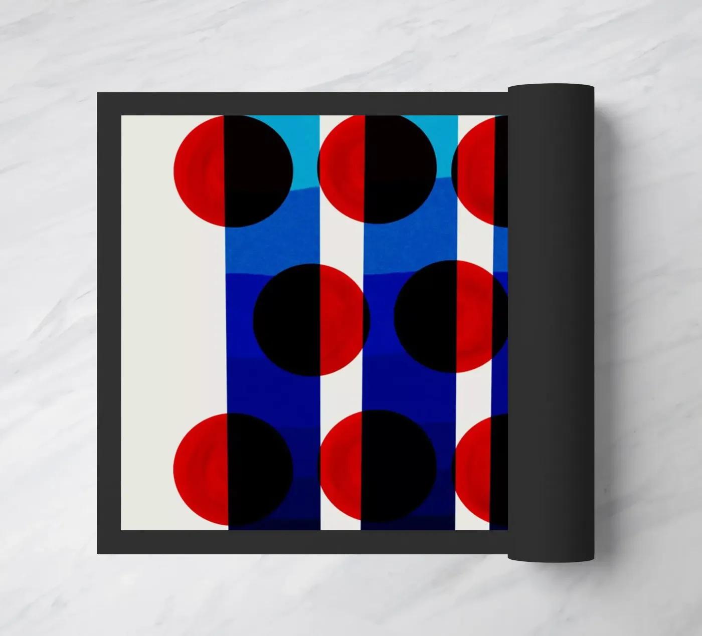 Flicker Abstract Fußmatte von Fox & Velvet