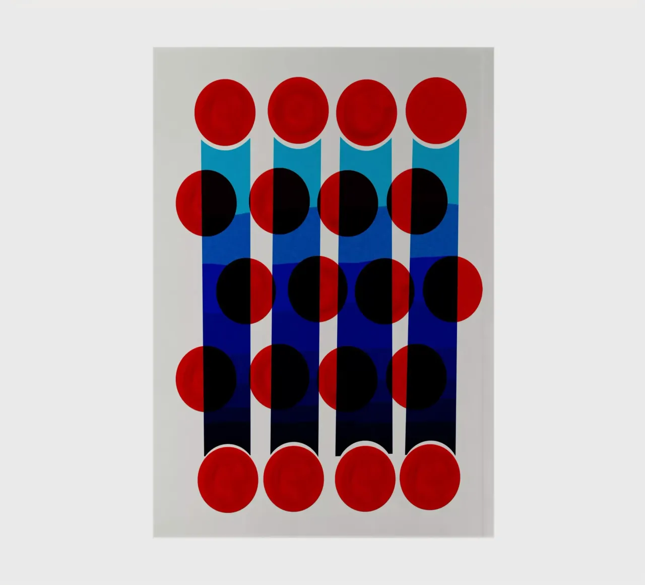 Flicker Abstract notebook by Fox & Velvet