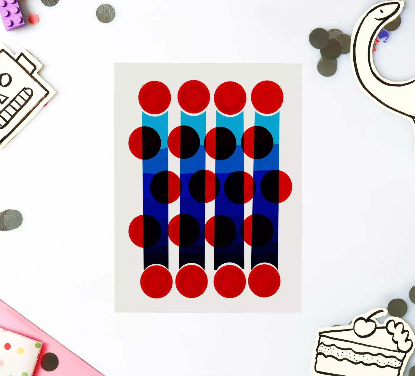 Flicker Abstract sticker by Fox & Velvet